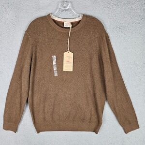 Faherty Jackson Sweater Mens Large Heather Knitted Long Sleeve Crew Neck MYF2420